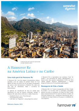 A Hannover Re na América Latina e no Caribe