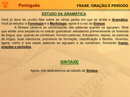 Português - colégio vida ativa