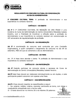 Centro Universit&aacute;rio Metodista Izabela Hendrix