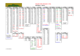 VIAÇÃO SÃO ROQUE LTDA