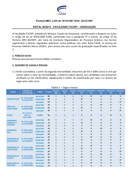 A Faculdade FUCAPI, sediada em Manaus, Estado do Amazonas