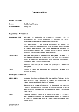 Curriculum Vitae