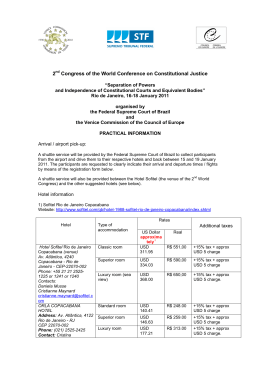 2nd Congress of the World Conference on Constitutional Justice