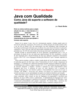 Java com qualidade