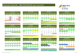 Calendário Temático - 2015