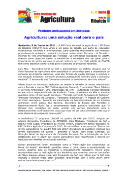 Agricultura: uma solu&ccedil;&atilde;o real para o pa&iacute;s