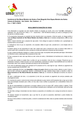 Insolvência de Vítor Manuel Monteiro dos Santos e Outro (s