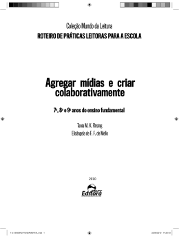 7 E 8 ENSINO FUNDAMENTAL.indd - Jornada Nacional de Literatura