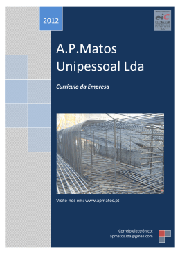 A.P.Matos Unipessoal Lda