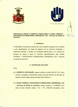 Protocolo - Ex&eacute;rcito