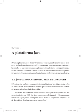 A plataforma Java