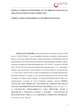 egr&eacute;gia comiss&atilde;o interamericana de direitos humanos da