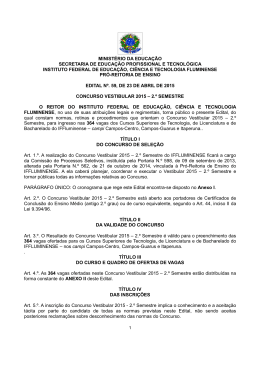 EDITAL N&ordm; 59 VESTIBULAR 2015 _2 retificado em 23-04
