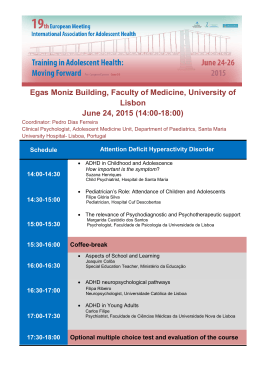 Egas Moniz Building, Faculty of Medicine, University of Lisbon June