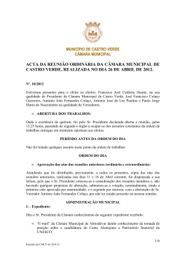 Ata nº 10 - Castro Verde