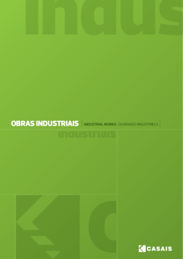Obras Industriais Documento PDF