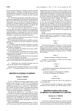 Decreto-Lei n.º 252/2012
