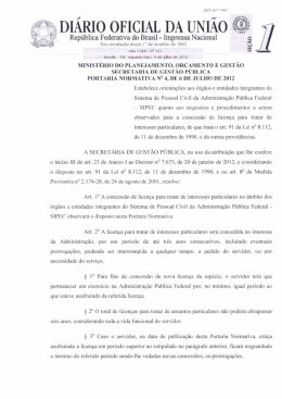 Portaria Normativa Nº 4