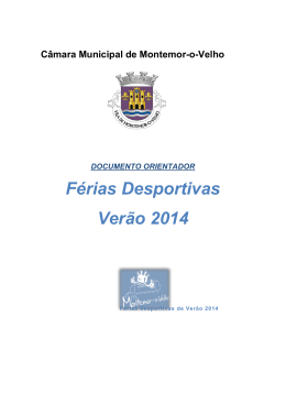 documento orientador - C&acirc;mara Municipal de Montemor-o