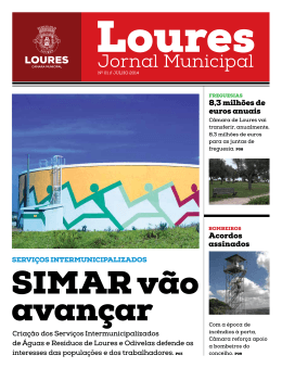 Jornal Municipal - C&acirc;mara Municipal de Loures