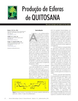 de QUITOSANA - Biotecnologia