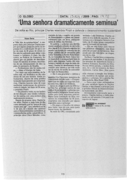 `Uma senhora dramaticamente seminua`