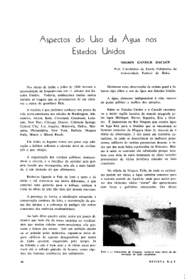Aspectos do Uso ola Agua nos