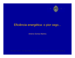 Efici&ecirc;ncia energ&eacute;tica: o pior cego