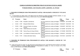 conselho superior do minist&eacute;rio p&uacute;blico do estado do rio de janeiro