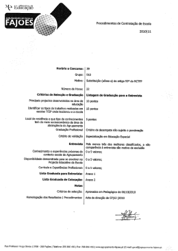 FA] CES . - Agrupamento de Escolas de Fajões