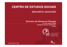 CES – Centro de Estudos Sociais