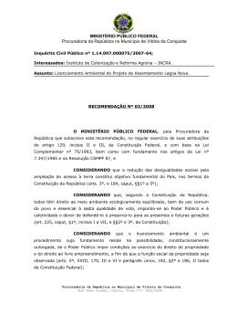 Vit&oacute;ria da Conquista - MPF-BA