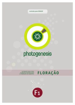FLORAÇÃO - Photogenesis