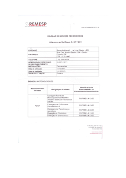 Visualizar escopo de reconhecimento