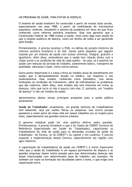 Leia a íntegra da proposta do candidato Bernardo Pilotto (PSOL)