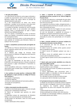 Processo Penal_quest&otilde;es FCC