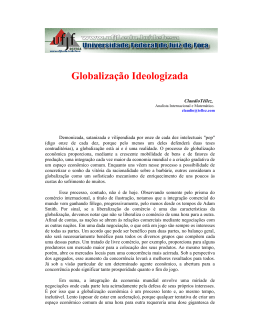 Microsoft Word - Globaliza\\347\\343o Ideologizada.doc