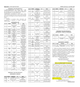 Edital de Sobrestamento de nomea&ccedil;&atilde;o