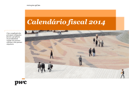 Calendário fiscal 2014