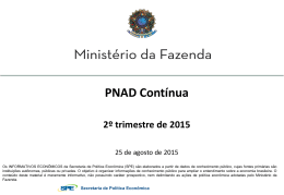 Apresenta&ccedil;&atilde;o do PowerPoint - Secretaria de Pol&iacute;tica Econ&ocirc;mica