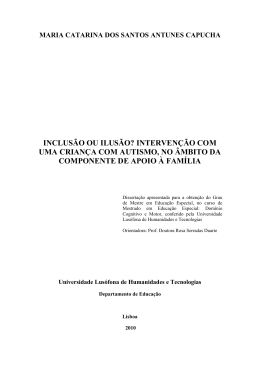 INCLUS&Atilde;O OU ILUS&Atilde;O? INTERVEN&Ccedil;&Atilde;O COM UMA