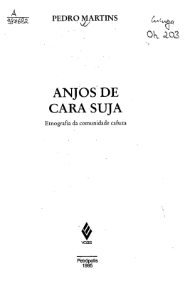 ANJOS DE CARA SUJA