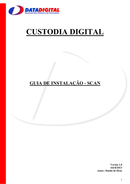 Instala&ccedil;&atilde;o DocSystem