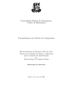 Universidade Federal de Pernambuco Centro de Inform Fatica P