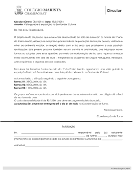 Visita guiada &agrave; exposi&ccedil;&atilde;o no Santander Cultural