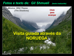 Visita guiada através da NORUEGA