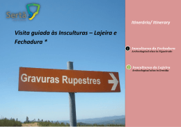 Visita guiada às Insculturas – Lajeira e Fechadura *