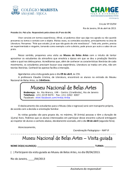 Museu Nacional de Belas Artes - Marista Centro