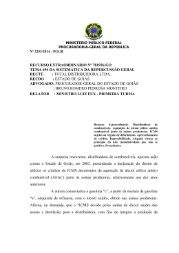 Manifestação da PGR - Supremo Tribunal Federal