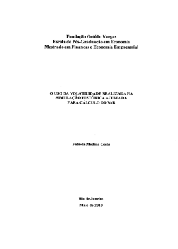 Funda&ccedil;&atilde;o Get&uacute;lio Vargas Escola de P&oacute;s